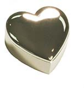silver plated keepsake box, heart, personalized, tropar, airflyte, gifts, engraved products