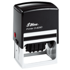 Indiana Stamp carries the full line of Shiny brand stamps, including the S-829D self-inking date stamp. Covered date bands keep hands clean. Order online!