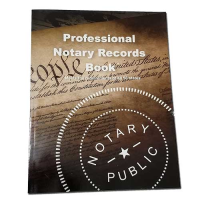 Professional Notary Records Book™ makes record-keeping easy and adds a layer of protection and professionalism. Meets or exceeds Notary records requirements for all 50 states.