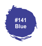 Aero #141 Blue Ink | For rubber stamping on most surfaces including metal, hard plastics, paper and more. Also suitable for self-inkers.