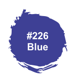 Aero #226 Blue Ink | For rubber stamping on all types if styrene.