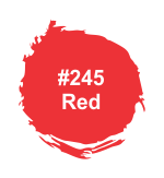 Aero #245 Red Ink • Fast dry ink for stamping plastic, foil, and cellophane. Dry time: 3-5 seconds | Buy online!