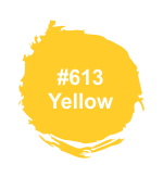 Aero #613 Yellow Ink | For rubber stamping on non-porous surfaces including metal, hard plastics, rubber, and more.