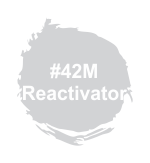 #42M Reactivator • Specially formulated to work with #42M Ink