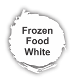Aero Frozen Food White ink is a very fast drying ink suitable for stamping on all non-porous food packages, especially on freezer bags. Fast shipping.
