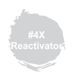 #4X Reactivator • Specially formulated to work with #4X Ink