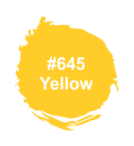 Aero #645 Yellow Ink | Fast dry, highly pigmented ink for stamping packaging flims. Dry time: 5 seconds | Buy online!