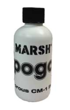 CM-1 Contact Marking Ink is used for Contact Marking Systems like the Marsh Pogo Printer. The 4 oz. bottle can act as a handle for the printer.