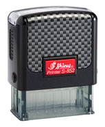 Indiana Stamp sells a complete line of Shiny brand stamp products, including the Shiny 852 self-inking rubber hand stamps at competitive prices.