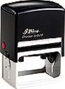 Indiana Stamp sells the complete line of Shiny hand stamps, including the S-829 self-inking hand stamp.
