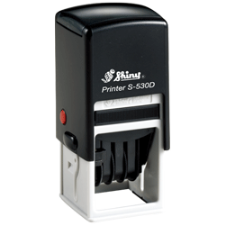 Indiana Stamp carries the full line of Shiny brand stamps, including the S-530D self-inking date stamp. Covered date bands keep hands clean. Order online!