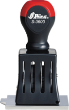 Shiny brand S-3600-7 non-self-inking date stamps are great for home and office. Die Plate allows you to add custom text or artwork.