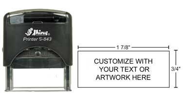 Shiny S-843 Self-Inking Stamp