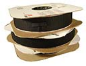 Purchase Velcro 1" wide loop by the yard at Indiana Stamp. Black in color with adhesive on the back. Great for industrial use.