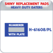 Indiana Stamp sells the complete line of Shiny brand products, including H-61608 replacement pads.