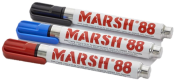 M88 Industrial Dye Type Markers for bold, fast dry, waterproof, fade-resistant marks on most surfaces. Economical choice, long-lasting, dependable marker.