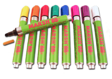 Marsh M88FX Industrial Dye Type Markers for heavy duty outdoor use. Fast dry, waterproof, fade-resistant marks on most surfaces. Long-lasting, dependable marker.