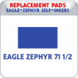 Indiana Stamp sells replacement pads for many self-inking stamps, including Eagle Zephyr 71 1/2 self-inking stamps.