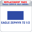 Indiana Stamp sells replacement pads for many self-inking stamps, including Eagle Zephyr 72 1/2 self-inking stamps.