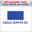 Indiana Stamp sells replacement pads for many self-inking stamps, including Eagle Zephyr 84 self-inking stamps.