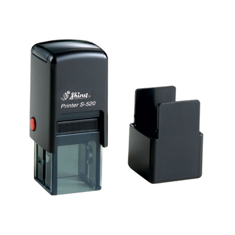 Buy Shiny S-520 square self-inking hand stamps from Indiana Stamp