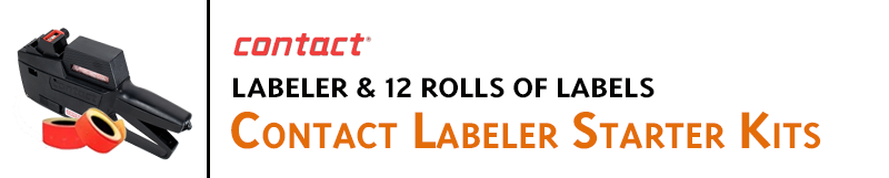Buy Contact labeling gun starter packs from Indiana Stamp, located in ...