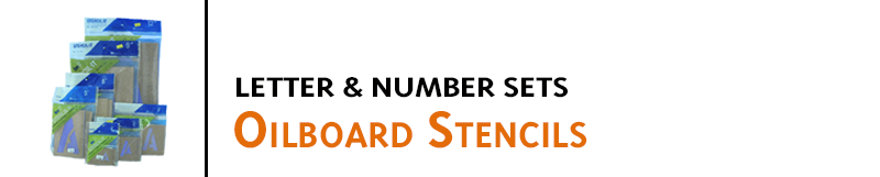 Oilboard Stencils | Durable & Great for Repeated Use