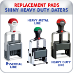 Replacement Pads for Shiny Heavy Duty/Essential Lines