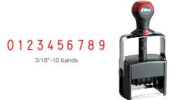 High quality Shiny H-6510 Heavy Duty Self-inking Numbering Stamp. Durable metal and plastic construction is good for high volume stamping. Buy online!