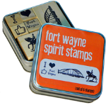 Show your love for the Fort when you personalize your crafts with this Fort Wayne, Indiana themed 6-piece rubber stamp set.
