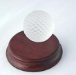 48165 CRYSTAL GOLF BALL PAPERWEIGHT - 48165 Crystal Golf Ball Paperweight