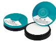 The round shape and internal materials of the Uni-Pad help keep it moist longer than standard ink pads. Great for fast drying inks like #196, #191, and #1250.