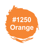 Aero #1250 Orange Ink • Fast dry ink for stamping plastic, metal, and most surfaces. Dry time: 10-15 seconds | Buy online!