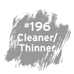 #196 Thinner/Cleaner