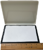 Metal Case Stamp Pads for rubber stamping stand up to solvent & alcohol base inks and tough environments. Many sizes available including 5" x 7". Buy online!