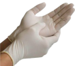 Keep your hands free of ink when cleaning rubber stamps, refilling stamp pads, or adding ink to ink rolls. Latex gloves are sold in packs of 10.