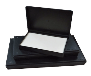 Foam Ink Pad #2 in Plastic Case  Popular for wood & lumber stamping