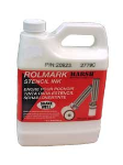 Choose Marsh White Rolmark Stenciling Ink for permanent, waterproof, fast drying marks. Good for most all surfaces. Use in fountain rollers & brushes or roller & pad.