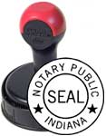 Indiana Stamp sells many notary products, including hand stamps, at competitive prices.