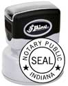 Indiana Stamp sells many notary products, including pre-inked stamps, at competitive prices.