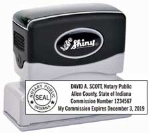 Indiana Stamp sells many notary products, including custom pre-inked stamps, at competitive prices.