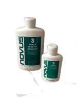 Novus No. 3 removes heavy scratches and abrasions from acrylics and most plastics. Great for sneeze guards, transparent barriers, and face shields.