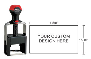 Shiny H-6000 Heavy Duty Self-Inking stamp for durability. Plastic and metal construction create a high quality rubber stamp for tough jobs. Order online!