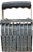High quality Shiny 4-14 Non-self-inking Numbering Stamp. Durable steel frame built to endure thousands of impressions. Buy online!